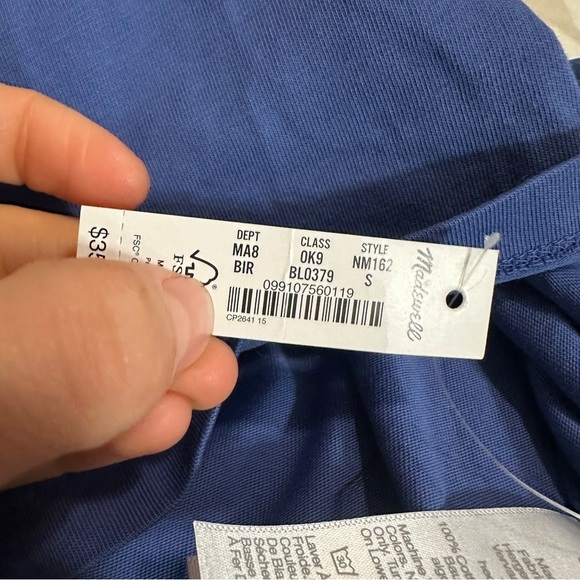 Madewell Garment-Dyed Allday Crewneck Tee - Picture 4 of 4